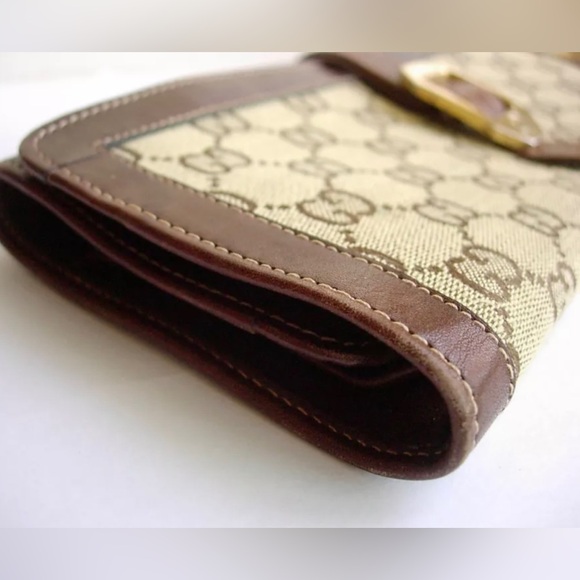 RARE Vintage GUCCI Monogram Travel Accessory Jewelry Case Keeper Roll BEAUTIFUL - Picture 4 of 9